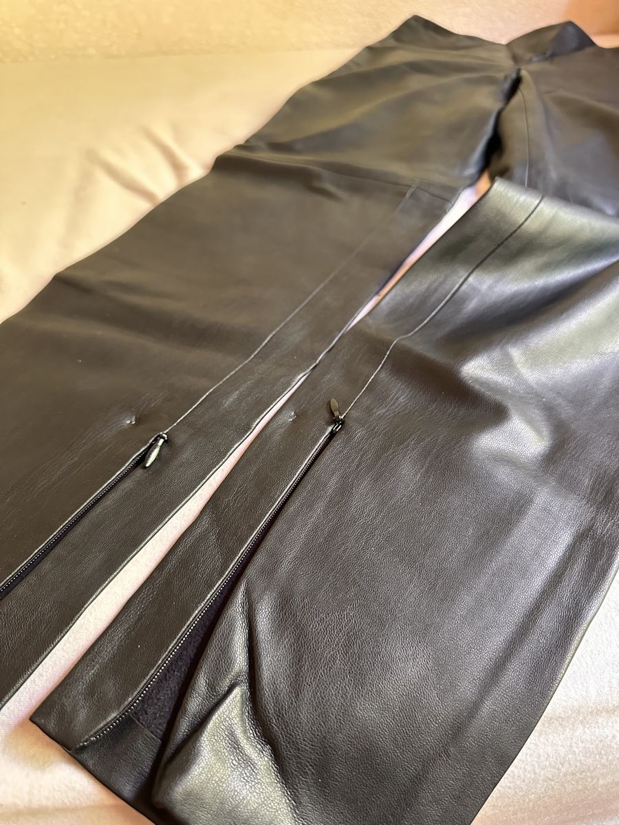 Zara Leggings: Zara Basic Faux Leather Leggings - Size M - Fall Look! – Usato da Campocologno venduto da sch_fc87 1