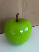 Deko Apfel gross glänzend grün