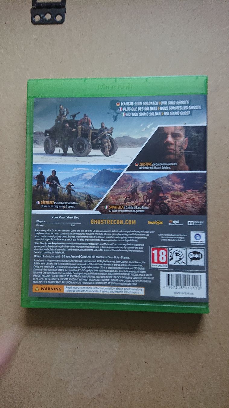 Giochi: Tom Clancy's Ghost Recon Wildlands XBOX ONE – Usato da Chur venduto da FreakofRarity 2