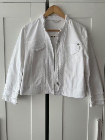 Marc Cain Weisse Jeansjacke