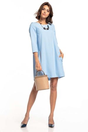 Hellblaues Kleid A-Linie Gr. XS - 260329