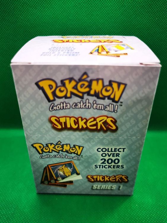 Pokemon Sticker Series 1 Vintage Box 1999 - 30 Stück *NEU* | Kaufen auf ...