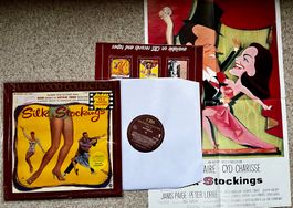 LP Musical Film Soundtrack Silk Stockings GEWASCHEN TOP UK