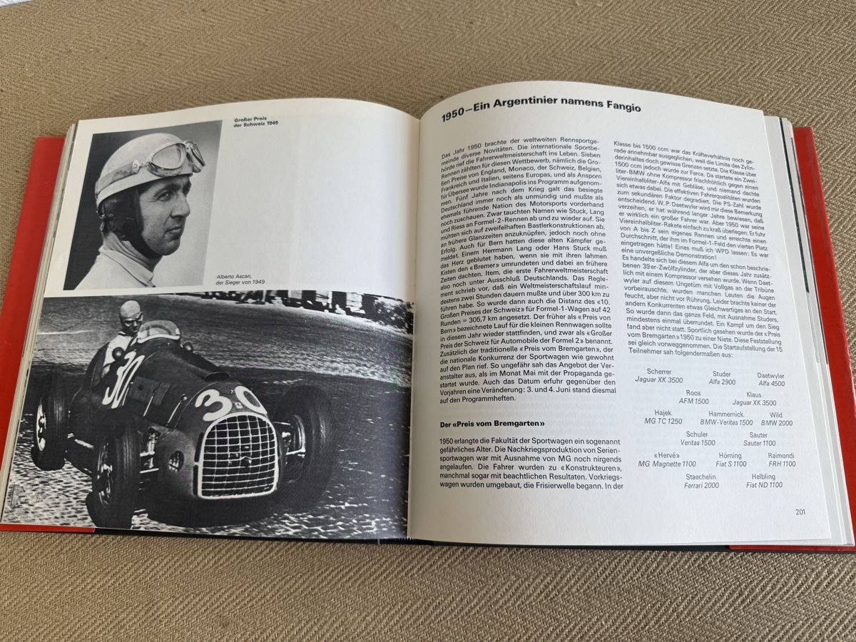 Libri: Formel 1 Buch Geschichte des Schweizer Grand Prix – Usato da Konolfingen venduto da petzipetz 5