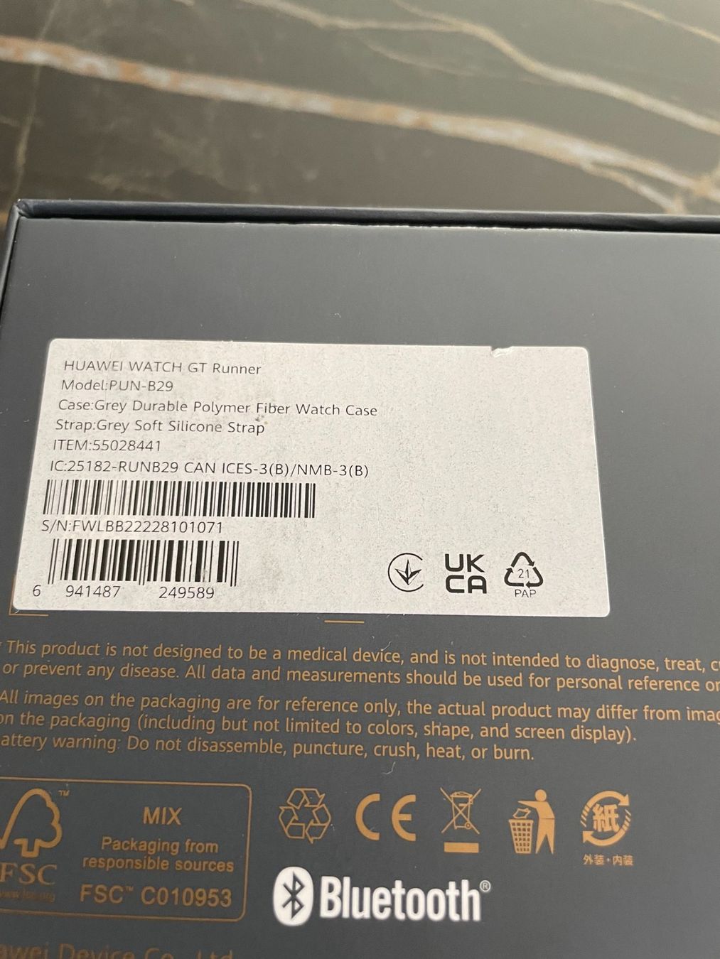 Huawei Smartwatch: Huawei GT Runner – D'occasion à Ennetbaden par djpejic 4