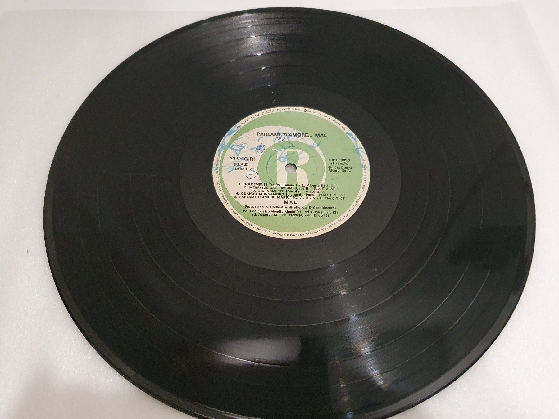 Dischi in vinile: Mal – Parlami D'Amore... – Usato da Uster venduto da Vinyl-Leidenschaft 2