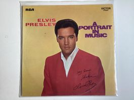 Elvis Presley LP - A Portrait In Music (CH Pressung)