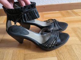 IXOS │ Designer Leder Sandaletten │ 39