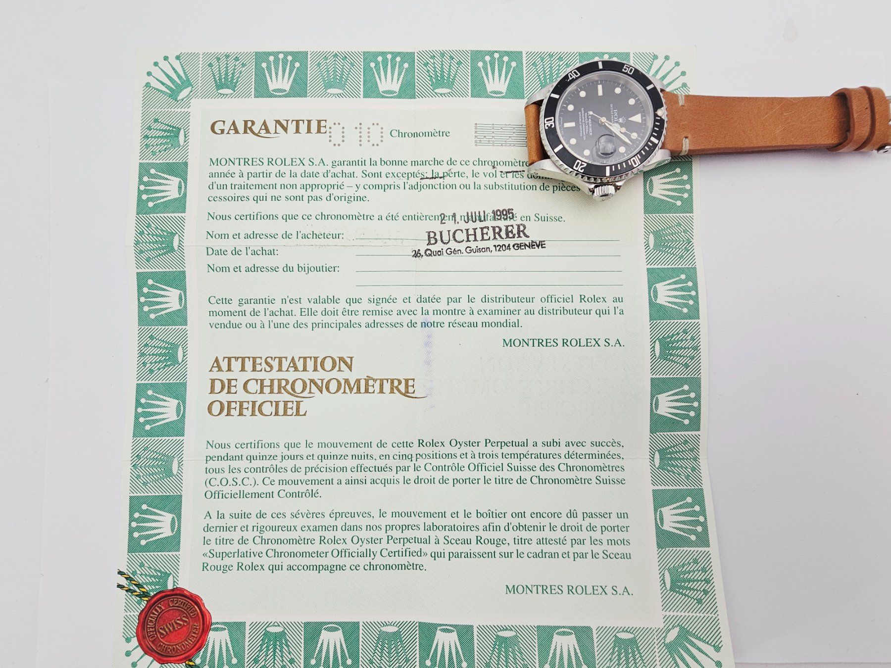 Rolex Uhren: ROLEX Submariner 16610 Automatik – Gebraucht aus Bassersdorf von AnkerWatch 5