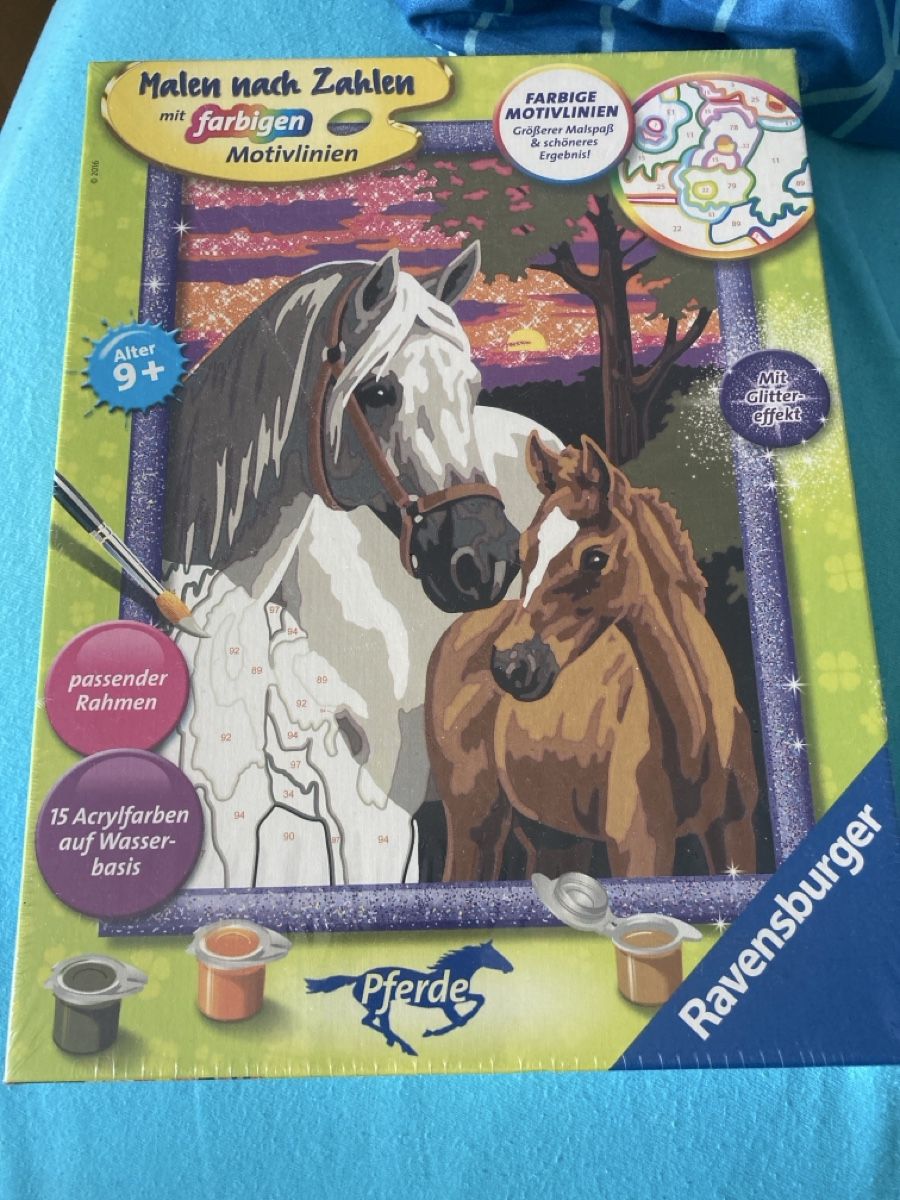 Ravensburger Spielzeuge: Peinture chevaux – Neu und originalverpackt aus La Rippe von Alinecl