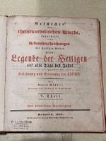 legende der heiligen, buch, kempten 1830, kloster appenzell