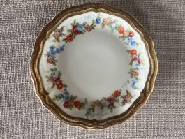 Rosenthal Chippendale Teller, Vintage, Goldrand, Top!