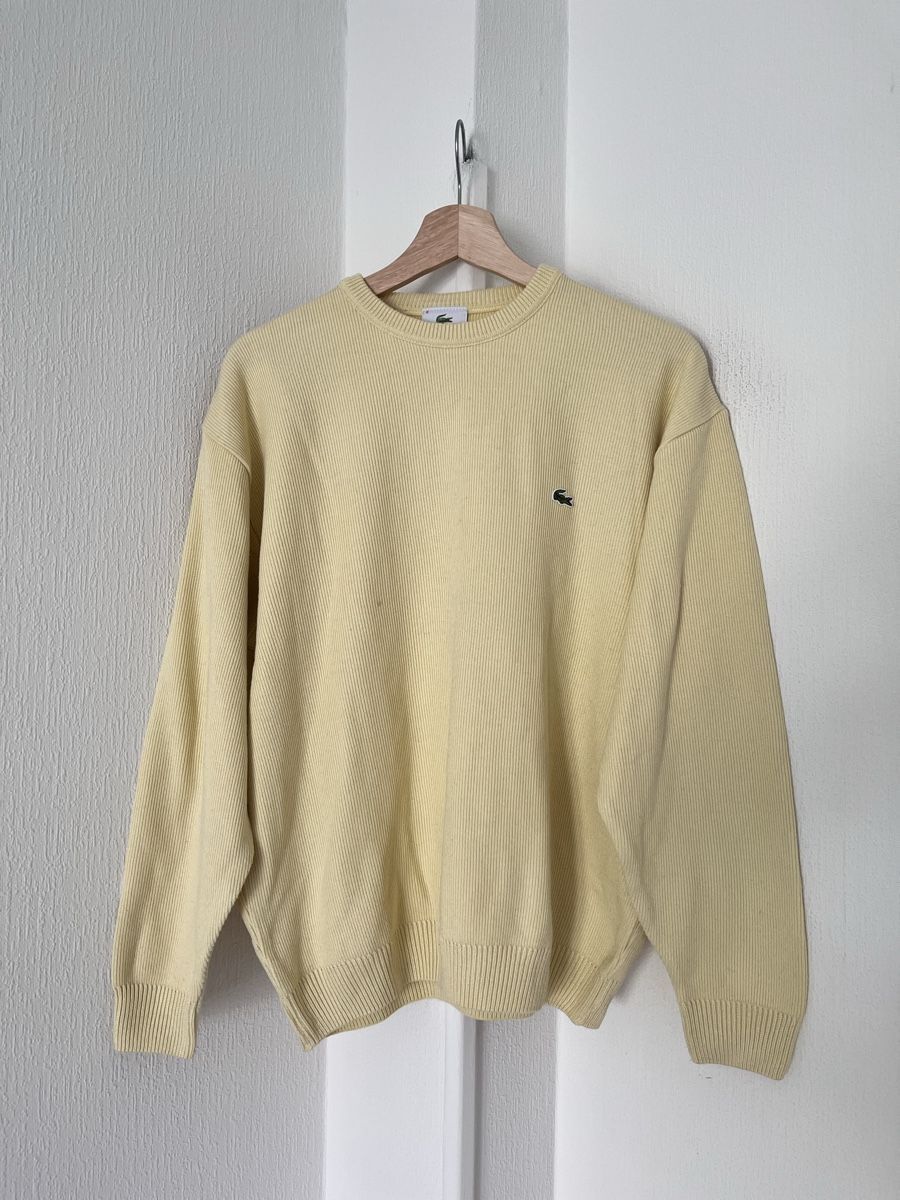 Lacoste Maglioni & Felpe: Lacoste Pullover gelb Grösse 6 mit Flecken – Usato da Lausanne venduto da Danash
