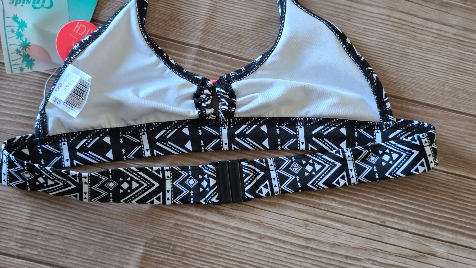 Badekleider & Bikinis: 👧🏻 In Side Bikini-Oberteil - 152 - Ethno-Muster  👙 – Neu (gemäss Beschreibung) aus Thalwil von VitaMini 4