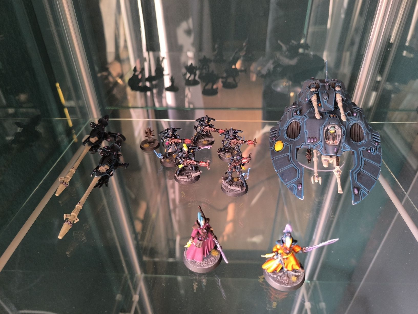 Giocattoli: Warhammer 40K: Eldar-Armee, bemalt – Nuovo (secondo la descrizione) da Ostermundigen venduto da joh_qc7t 1