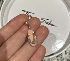 Thomas Sabo Charm Anhänger Flip Flop + Zirkonia Steine 🩴✨