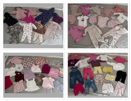 Mega tolles Kleiderpaket Mädchen Gr. 74