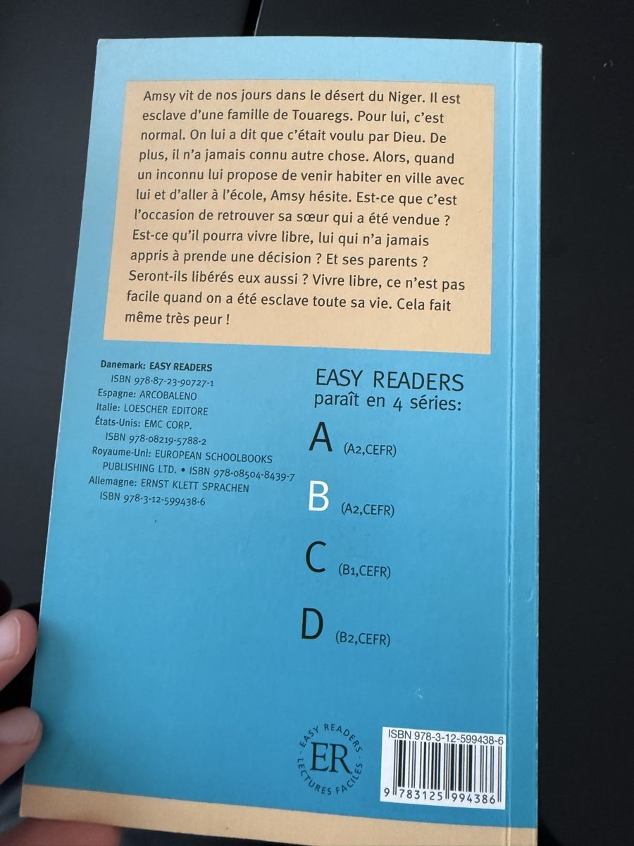 Bücher: Französisches Buch "Tu es libre!" - Einfache Lektüre! – Gebraucht aus Zürich von estela22 2
