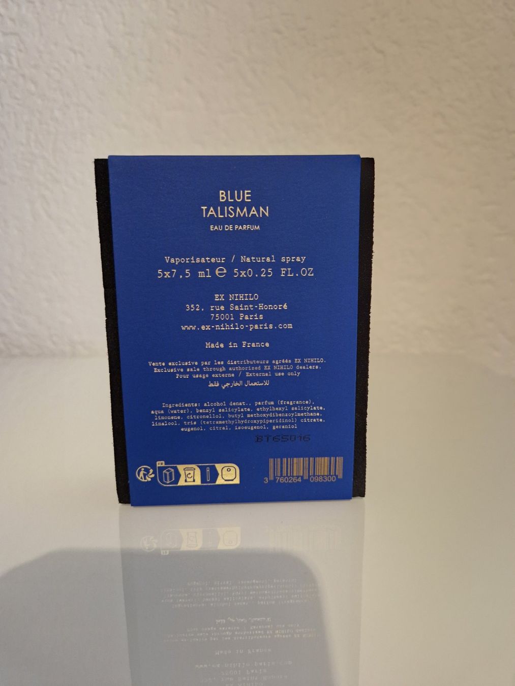 Ex Nihilo Profumi & Eau de Toilette: EX NIHILO Blue Talisman Eau de Parfum 5x7,5 ml – Nuovo (secondo la descrizione) da Zürich venduto da swe_vr2x 3