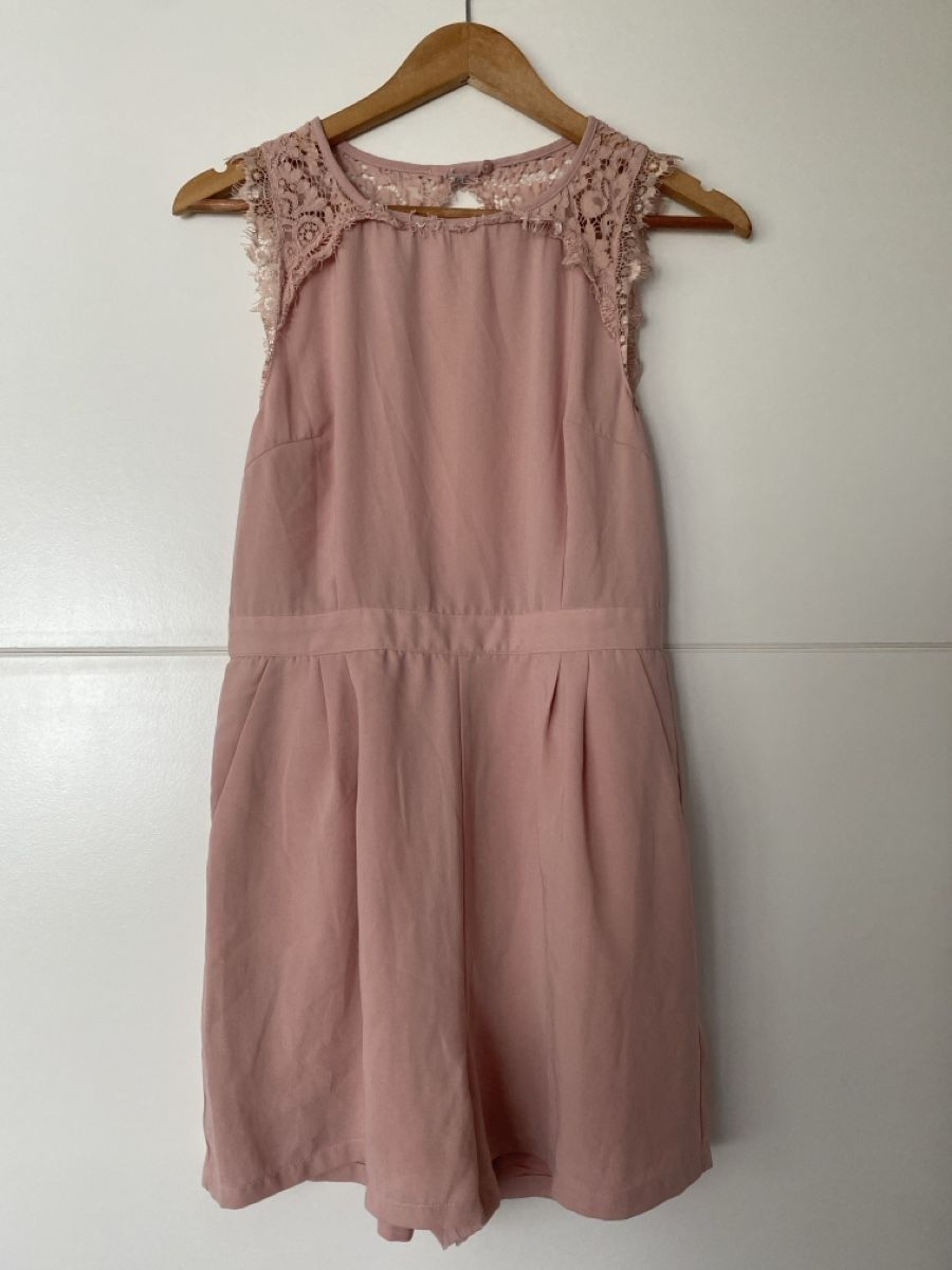 Tute: Amisu Sommer Jumpsuit, rosa, Grösse 38 – Usato da Alpnach Dorf venduto da melbb 1