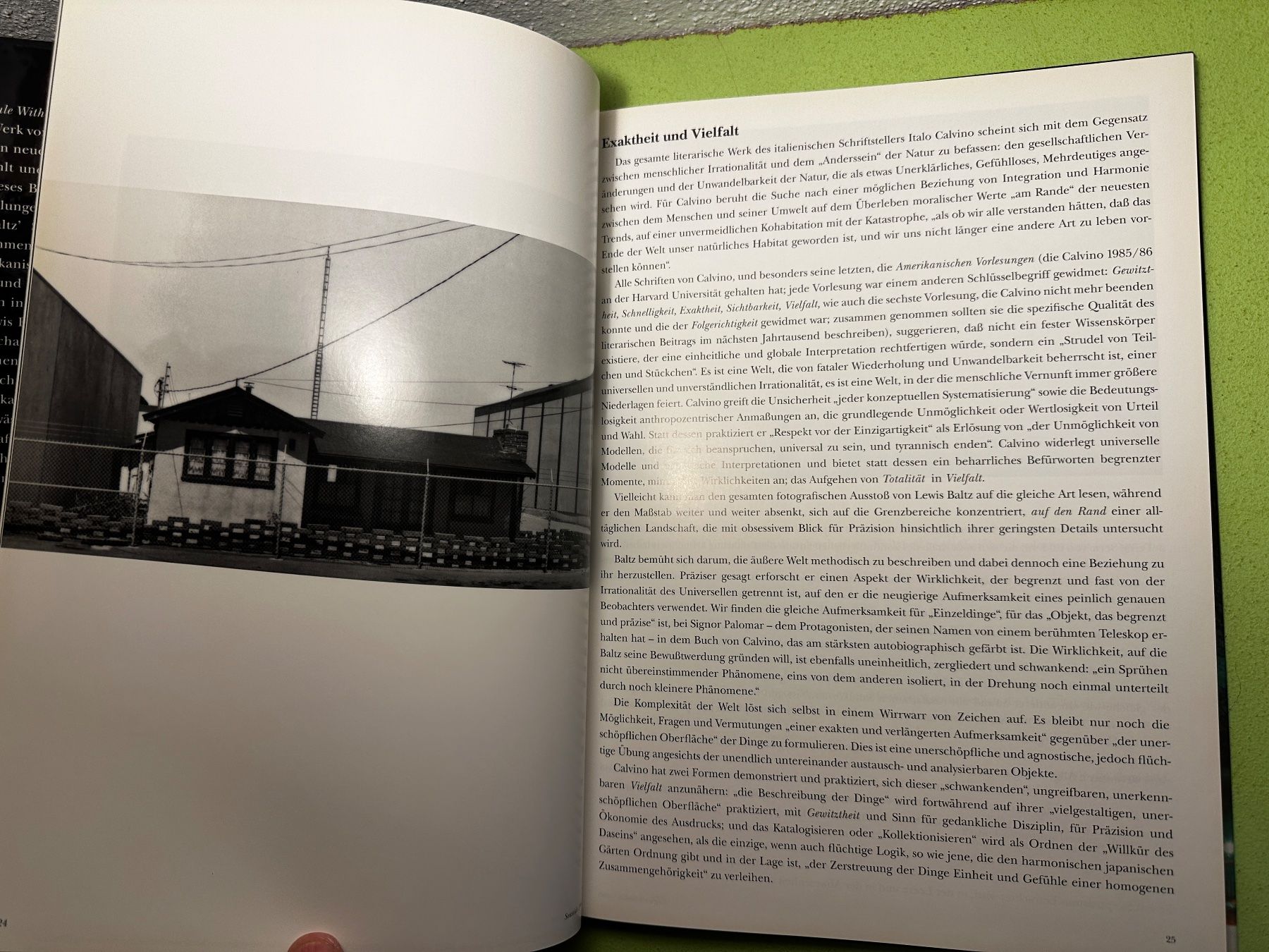 Bücher: Lewis Baltz: Rule Without Exception. Regel Ohne Ausnahme. – Gebraucht aus Zürich von allp 5