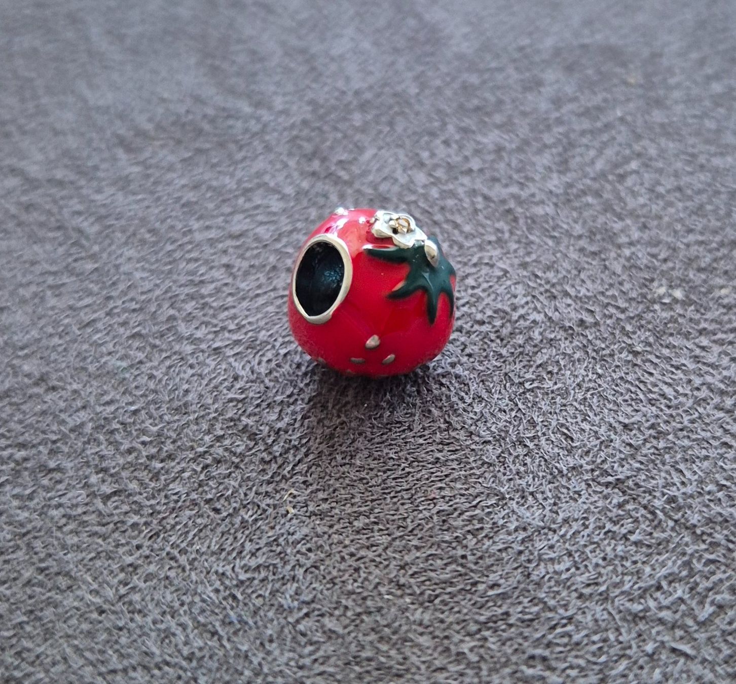 Ciondoli: Silber Charm Erdbeere +Garantie – Nuovo (secondo la descrizione) da Rotkreuz venduto da Carbone_Bijou-Shop 2