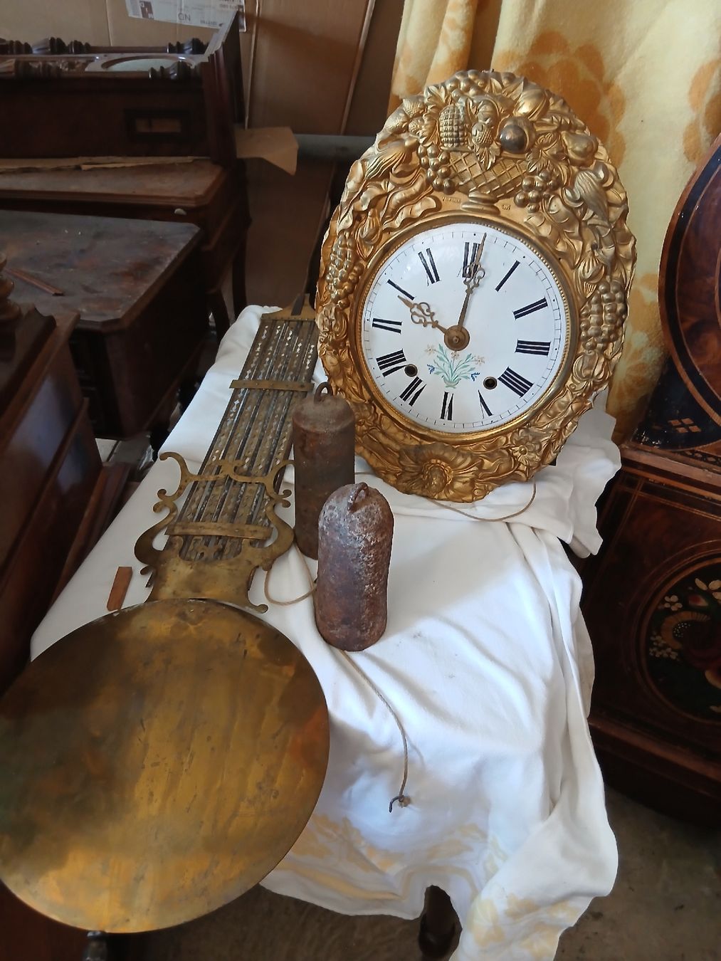 Orologi da terra & Orologi da parete: MORBIER CONTAIS COMPLETE H.240 CM. – Usato da Neuchatel venduto da NNeuchatel 1