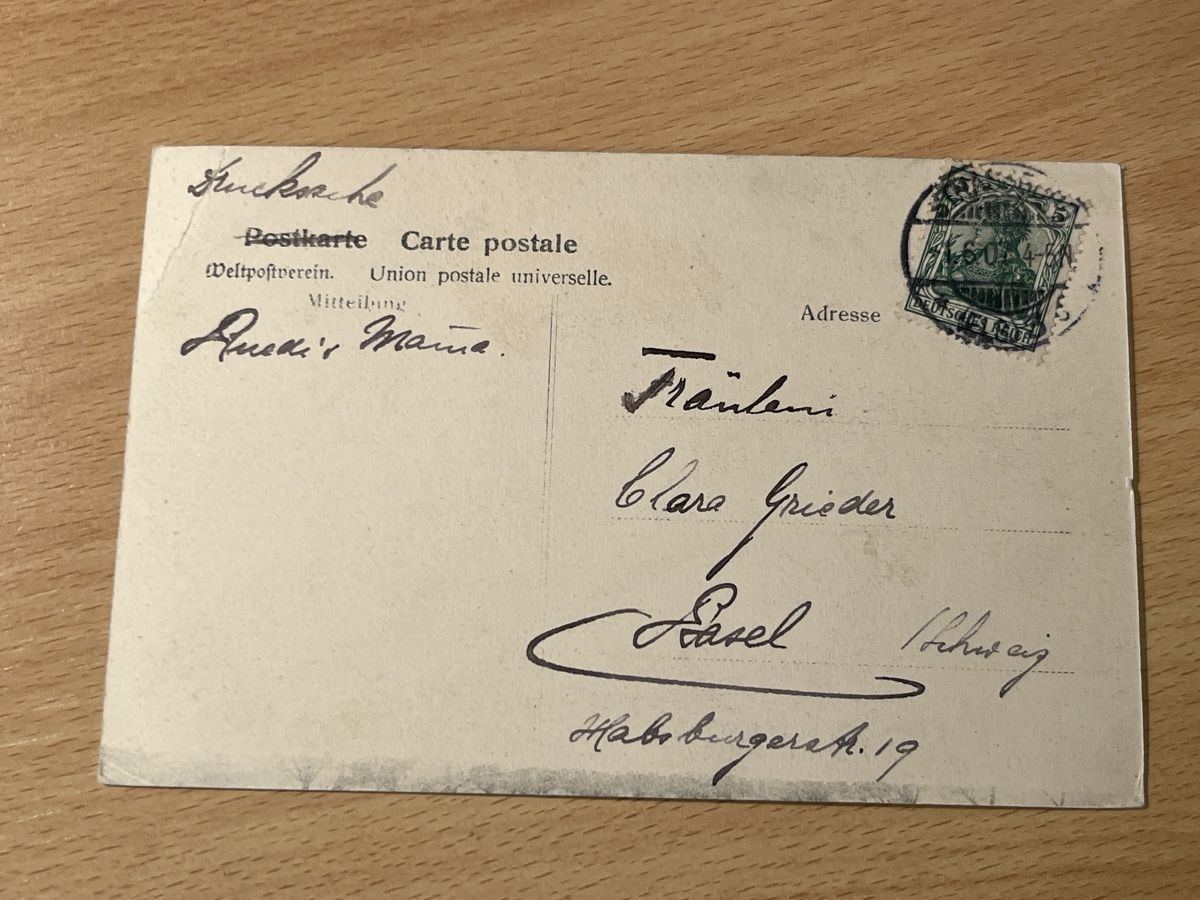 Cartoline postali: Alte Ansichtskarte Strassburg, Kaiserpalast, selten! – Usato da Hinwil venduto da Chuan2 1
