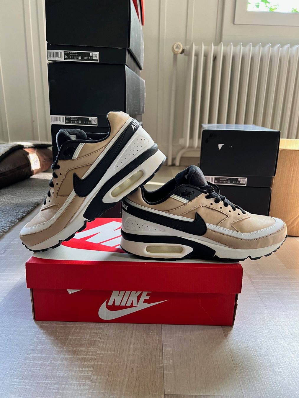 Nike Scarpe da uomo: Nike Air Max BW Vachetta Brun – Nuovo e nell'imballaggio originale da Le Sentier venduto da Jypouille