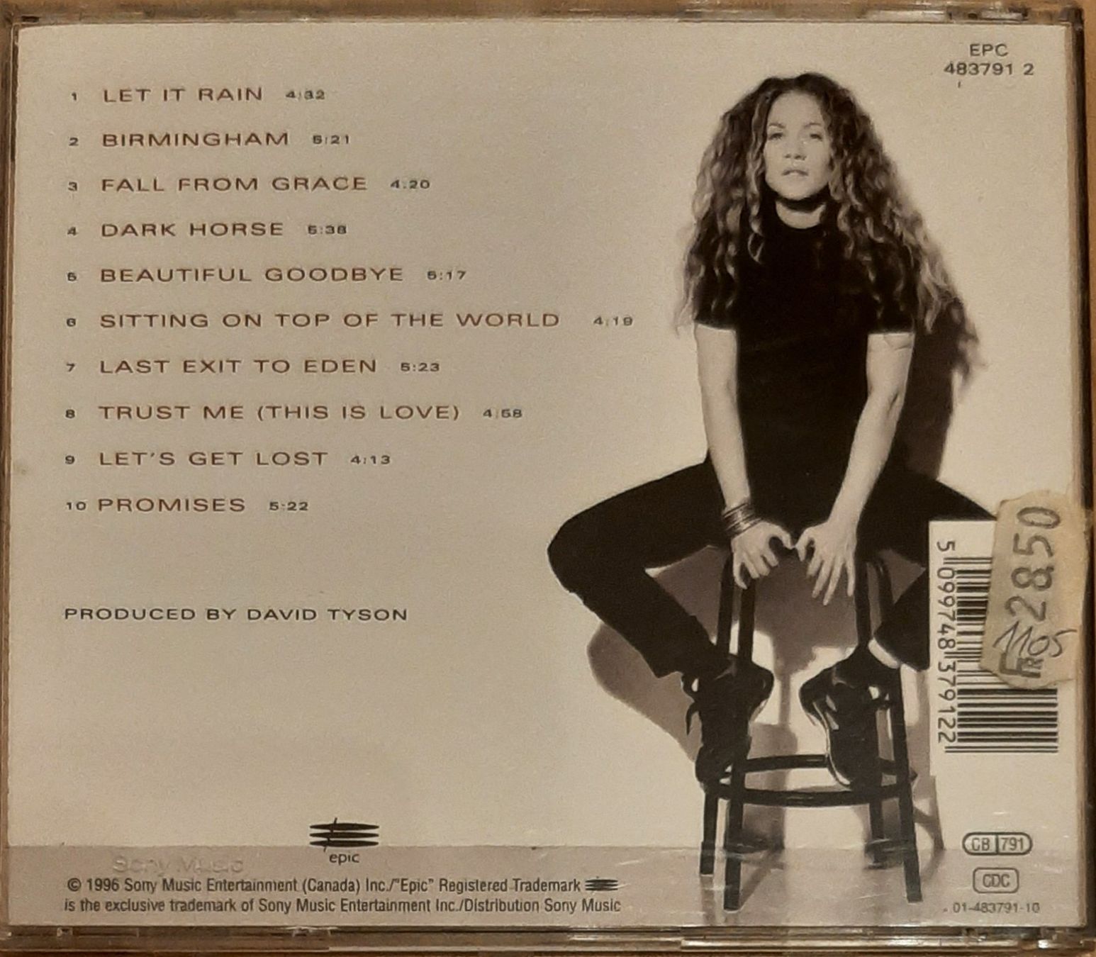 CDs: Amanda Marshall - Amanda Marshall, CAN Pop Rock CD 1996 – Gebraucht aus Schönenberg TG von Gregolino76 1