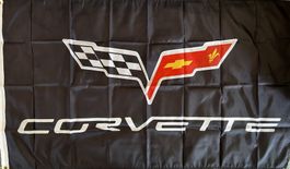 Chevrolet Corvette Fahne USA C1 C2 C3 C4 C5 C6 C7 C8 ZR1