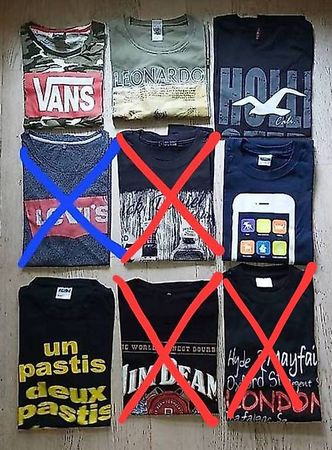 neue T-Shirts XL/L,  Stk. ab
