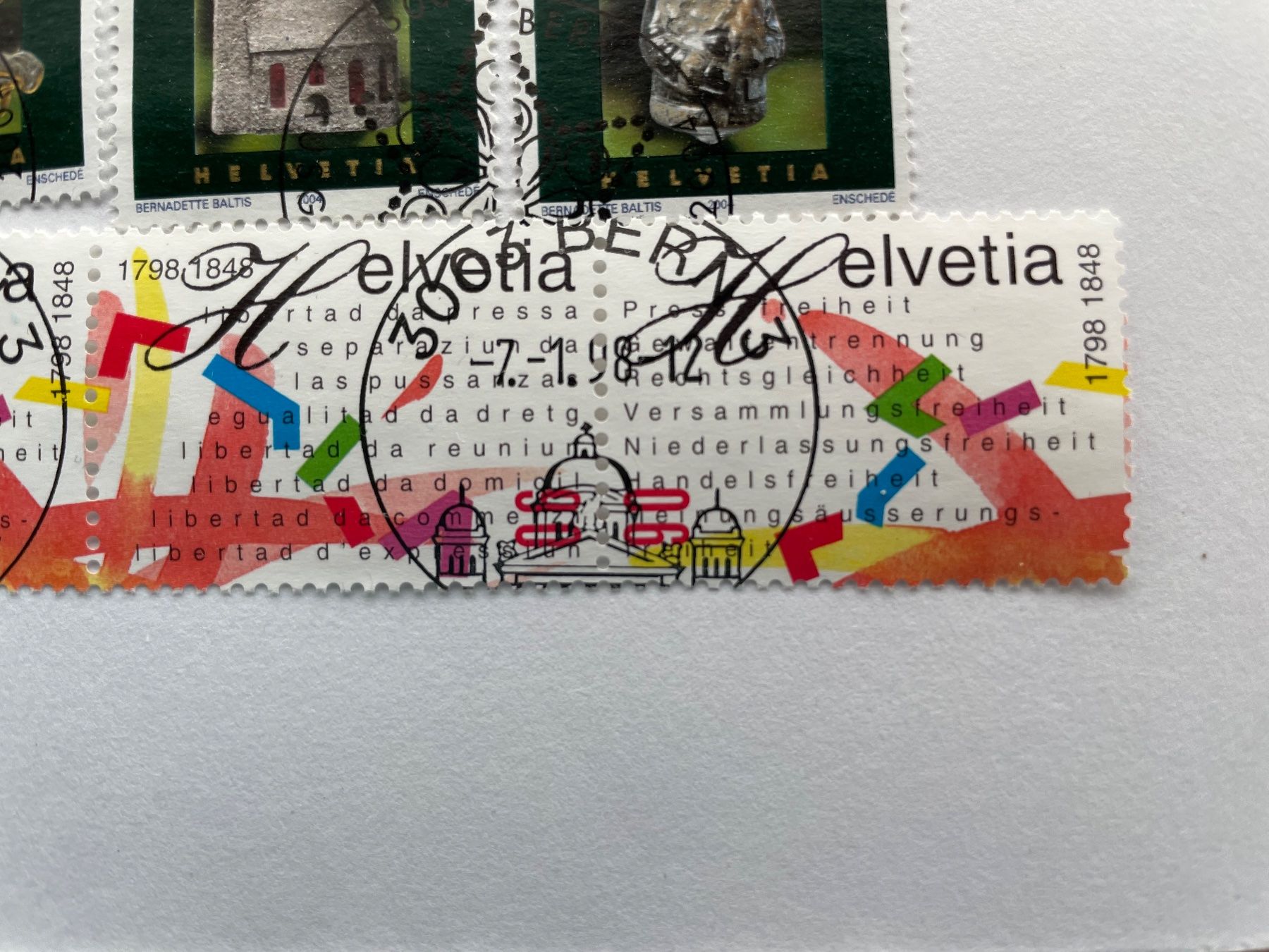 Tous les timbres: BELLES OBLIT. VARIEES + se tenant – D'occasion à Sonceboz-Sombeval par Comment2 6