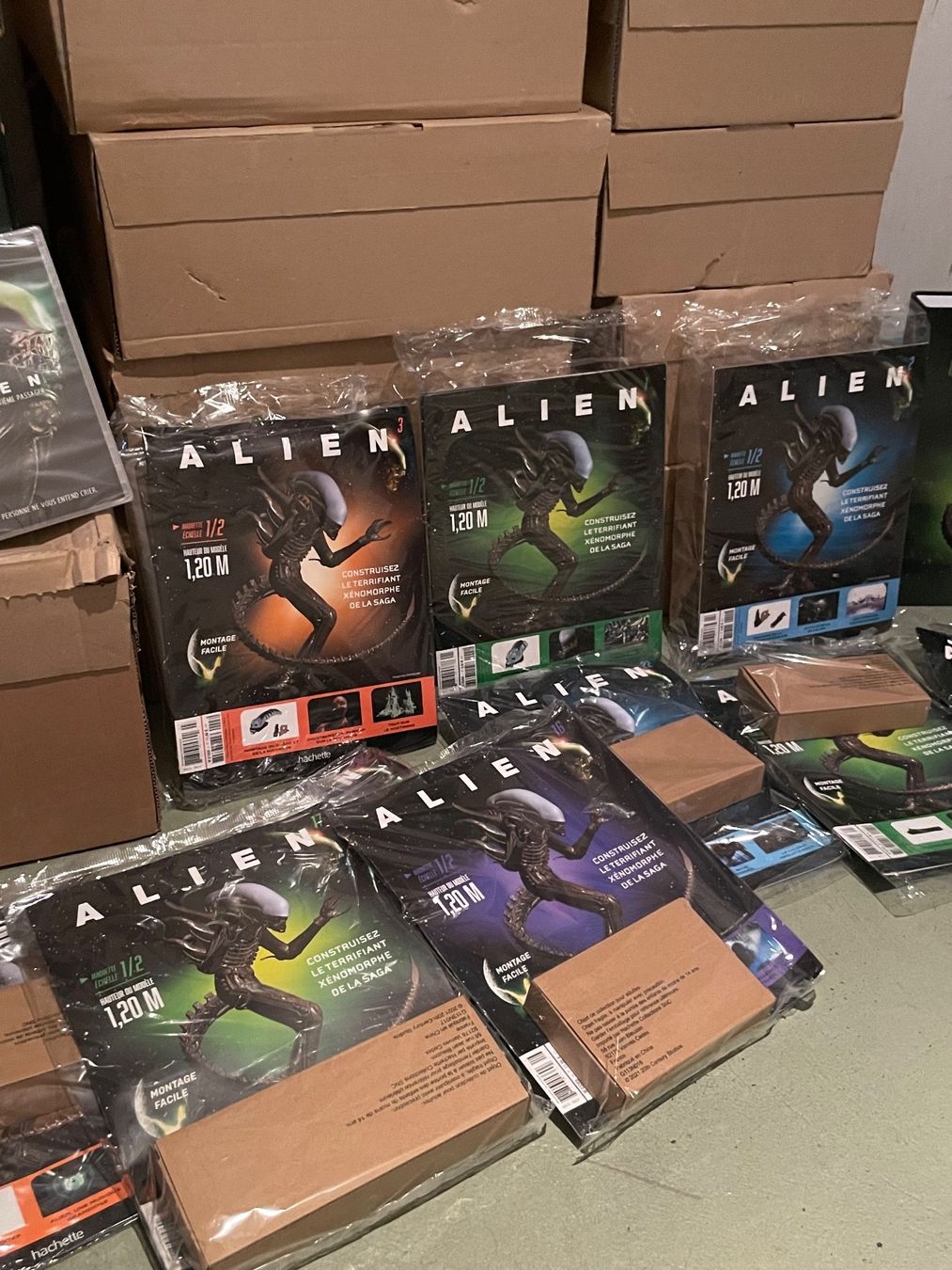 Modellbausätze & Standmodelle: Alien collection Hachette complète n 1 a 100 – Neu und originalverpackt aus le locle von caryl