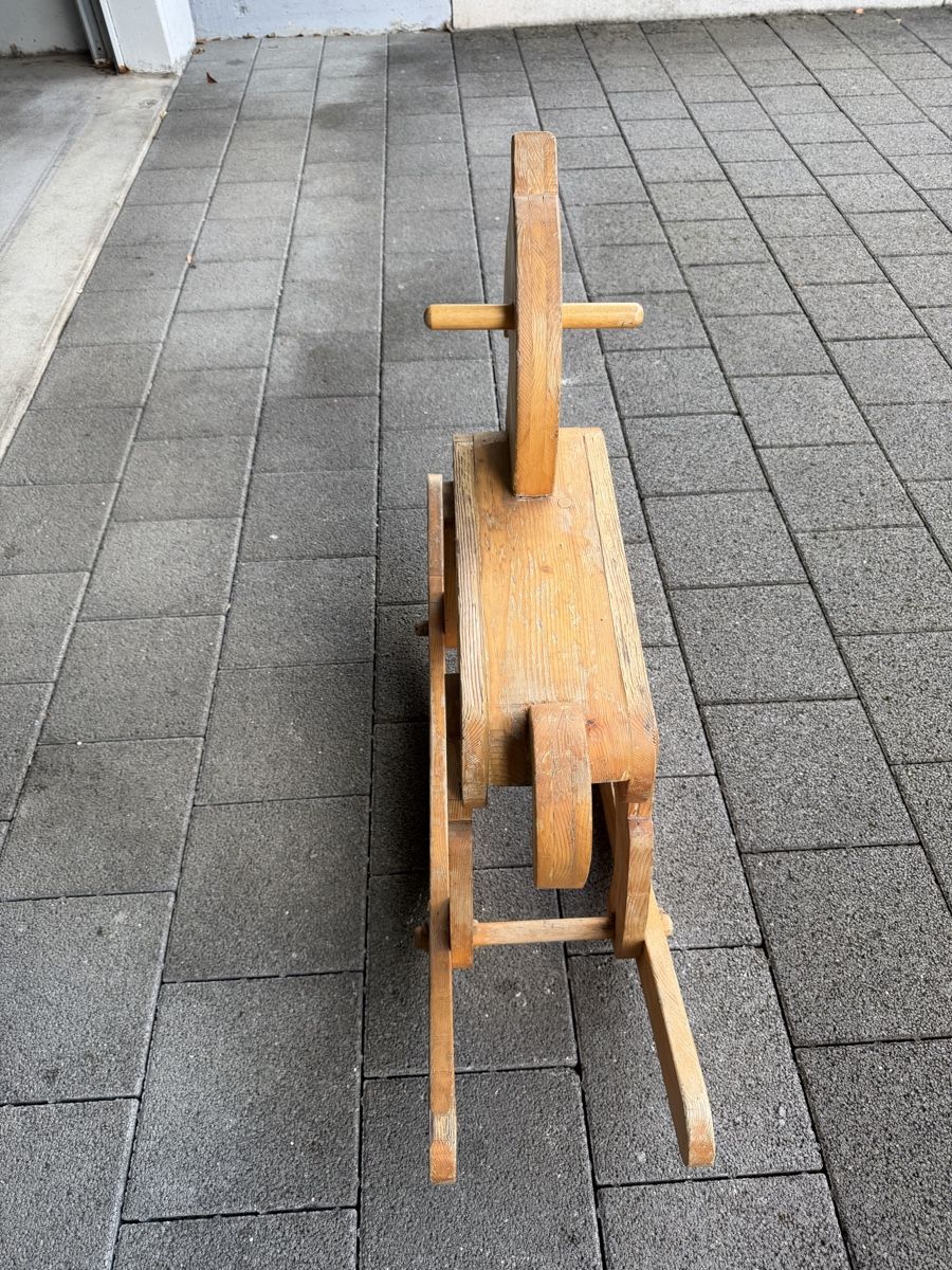 Giocattoli: Schaukelpferd aus Holz – Usato da Schlierbach venduto da Deepblue76 1