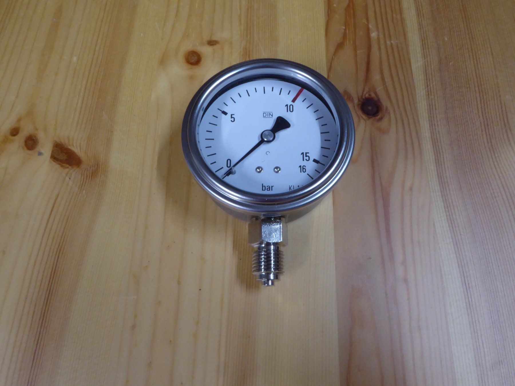 Haenni Messen: Druckmanometer 0-16 bar von Haenni CH – Neu (gemäss Beschreibung) aus Mühleberg von Pumori