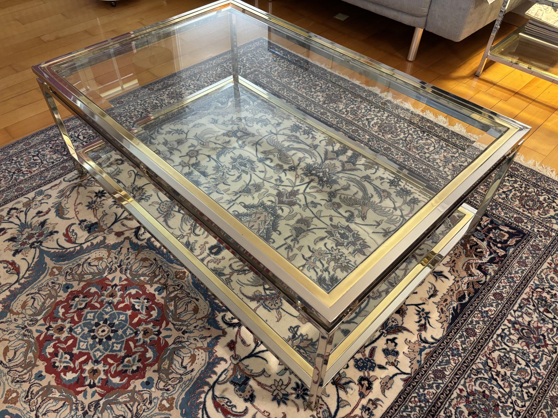 Tavoli: Salontisch mit Glasplatte – Usato da Studen BE venduto da dan32251
