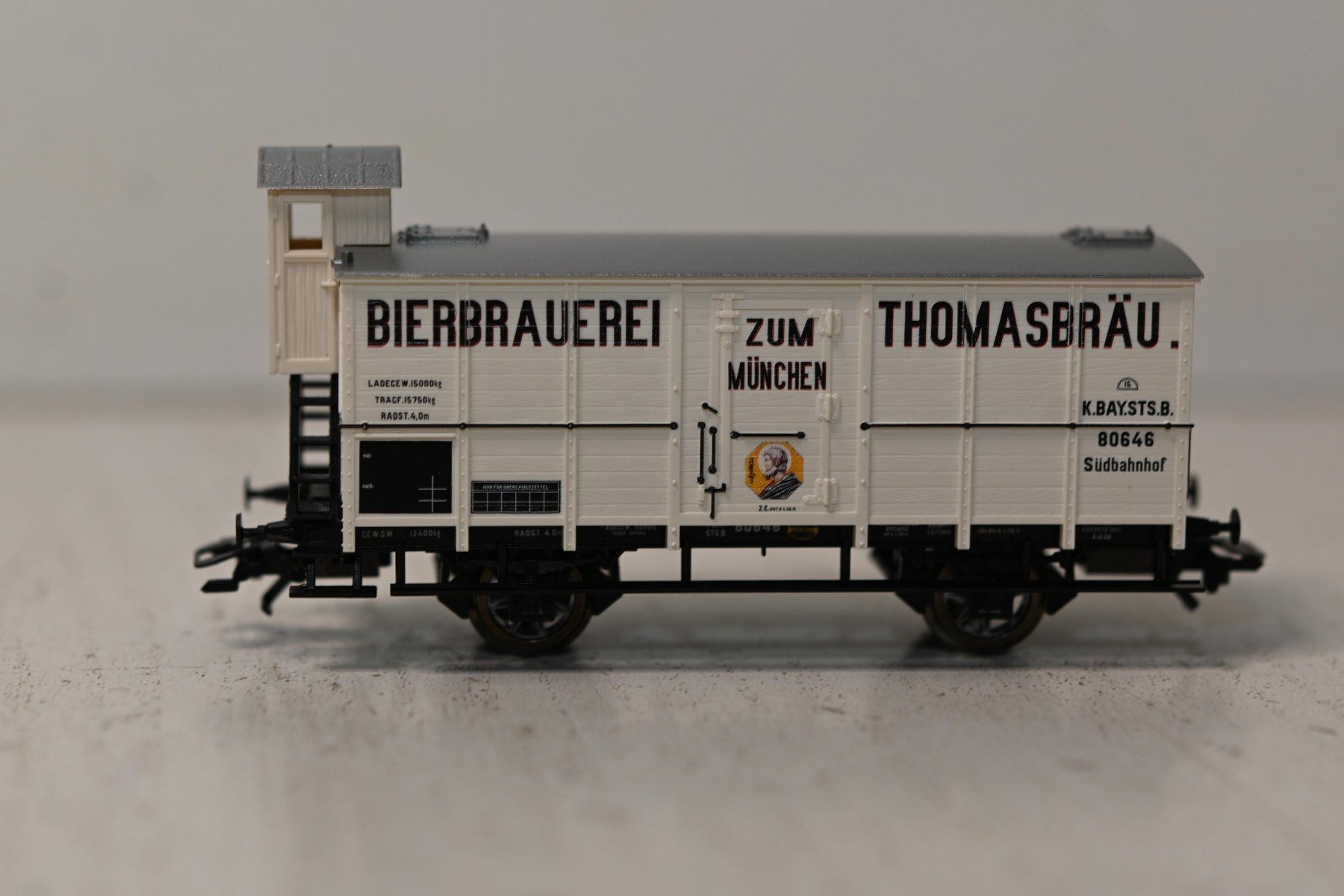 Trix Modelleisenbahnen: Bierwagen  Thomasbräu München Trix HO/DC mit OVP – Gebraucht aus Laupen ZH von Zmoewe 3