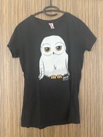 Harry Potter T-Shirt schwarz Hedwig Grösse M