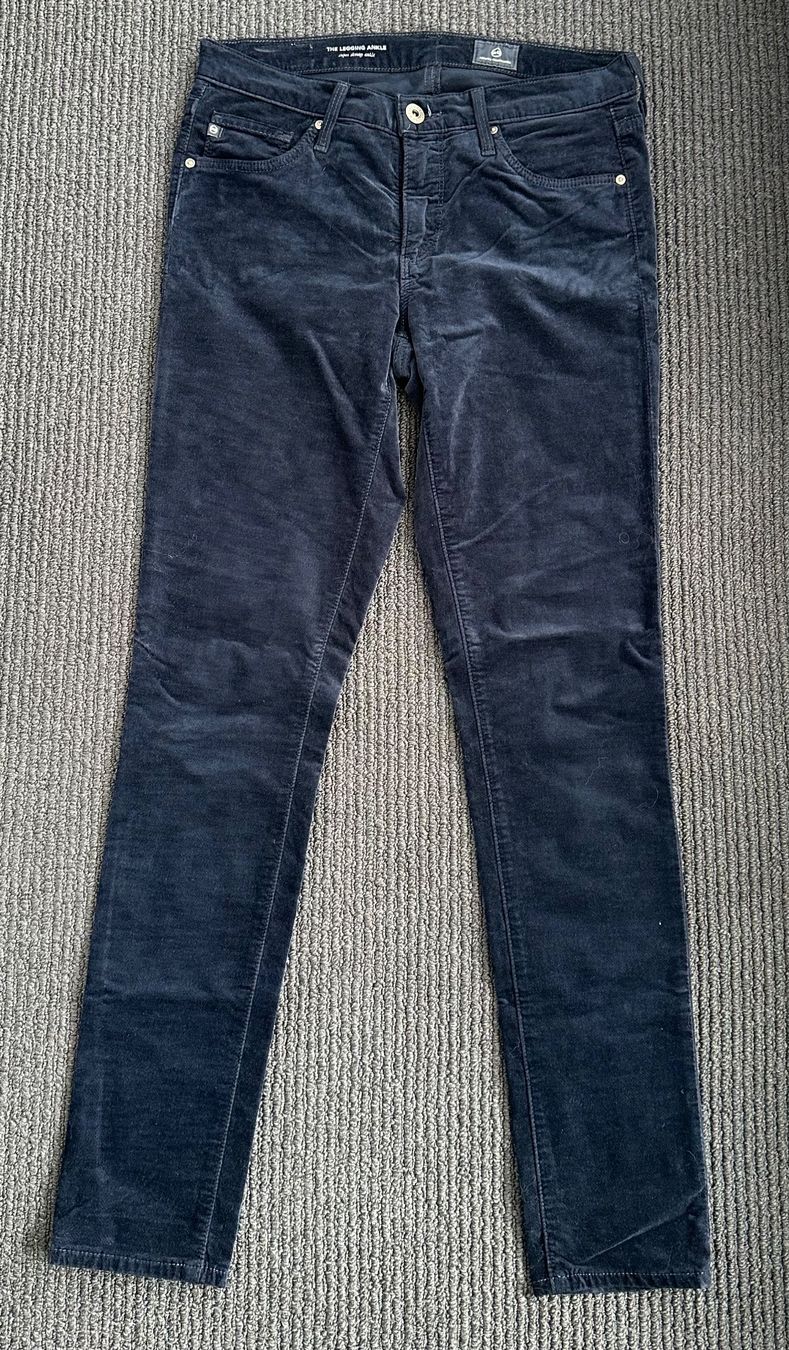 Pantaloni: AG Adriano Goldschmied Samt Hose, 26 – Usato da Lachen SZ venduto da zabalina