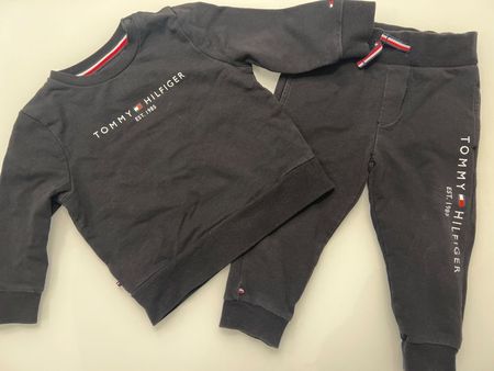 Tommy Hilfiger Essential Set - Sweatshirt Jogginghose, Gr 80