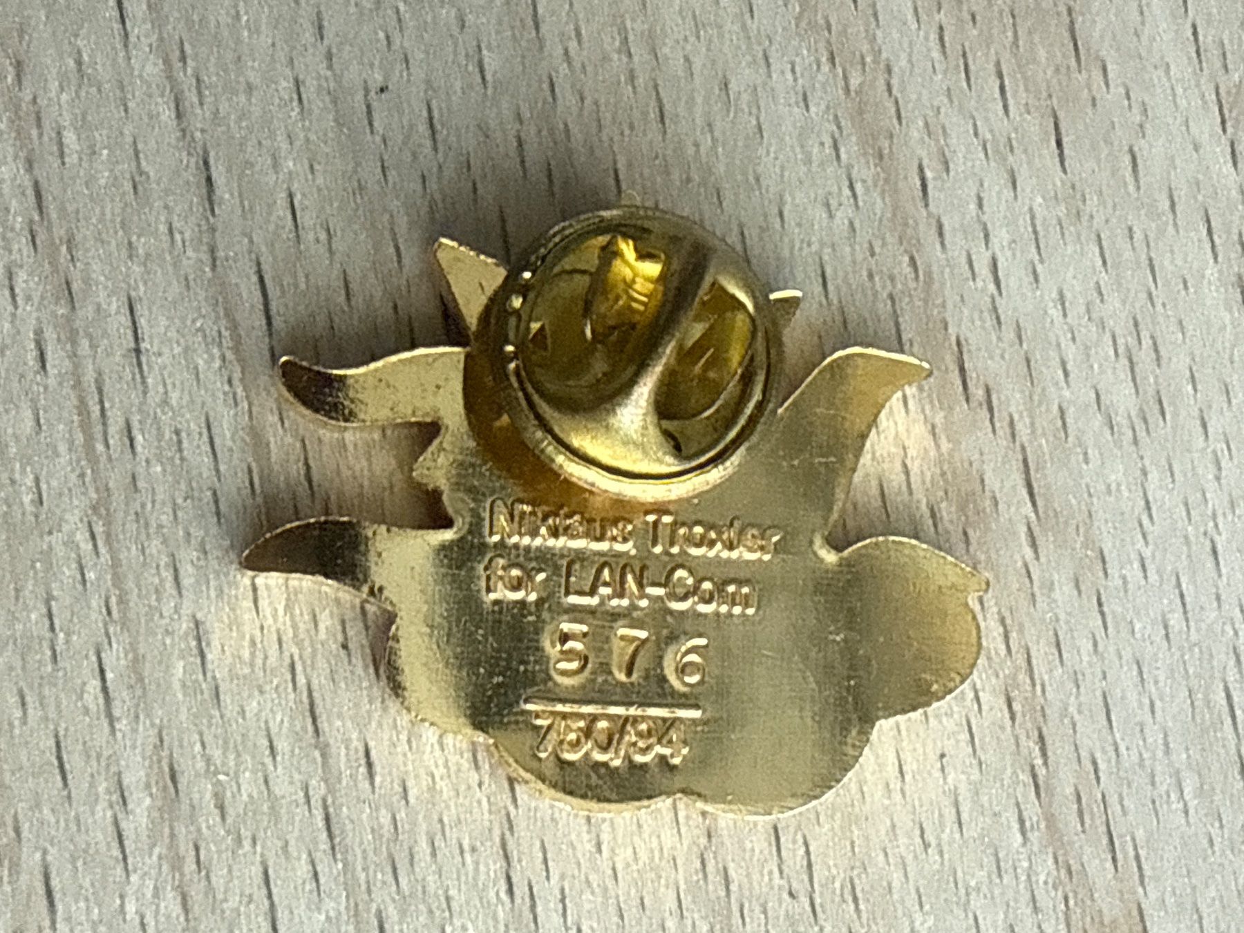 Placchette & Badge: Pin N. Troxler – Usato da Glattbrugg venduto da Schweigmatt 1
