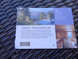 Gutschein Lenkerhof 2 für 1 Beauty&Spa