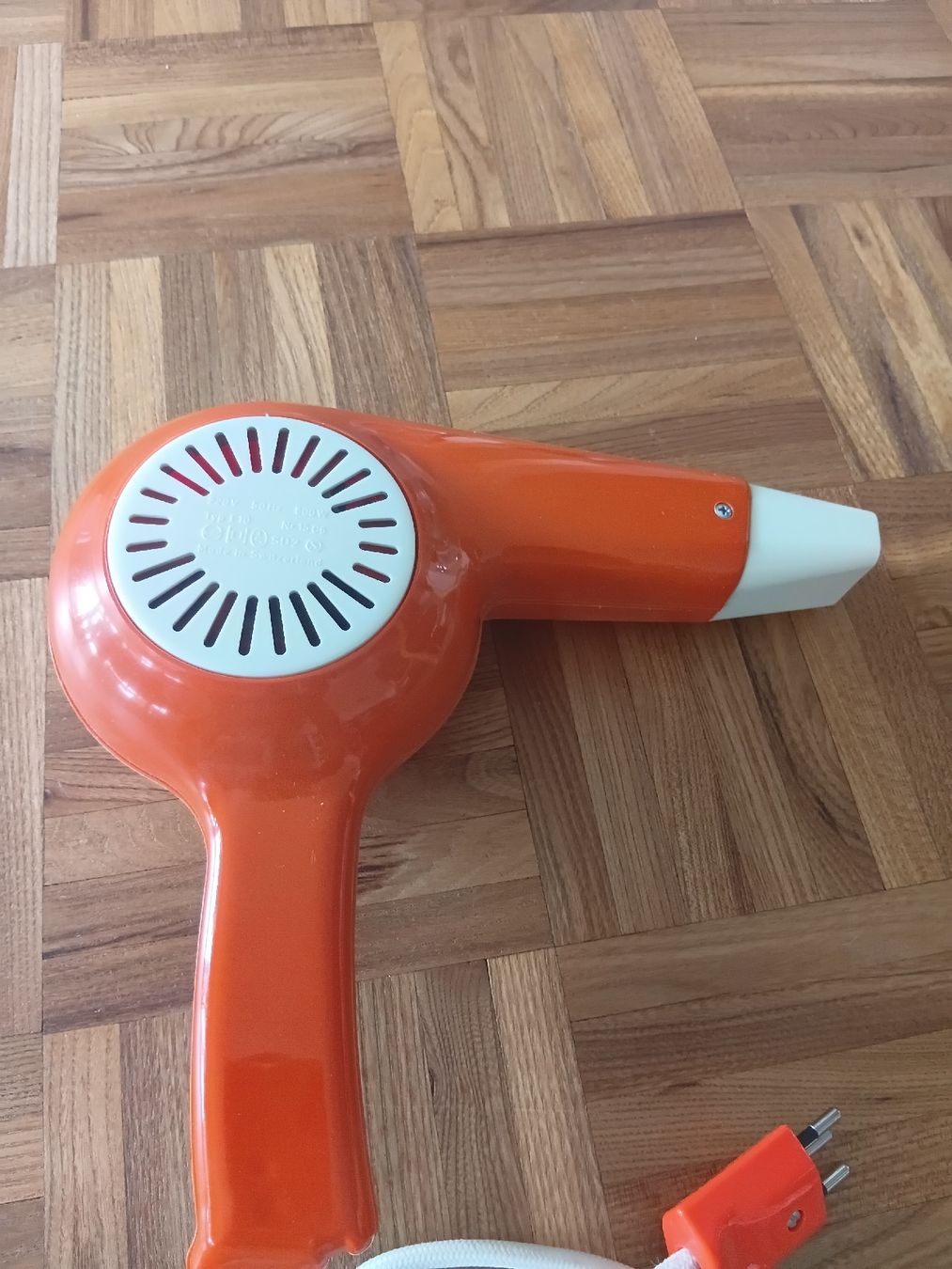 Asciugacapelli: Vintage Hair Dryer Orange Functional – Usato da Zürich venduto da hatzuf_m 3