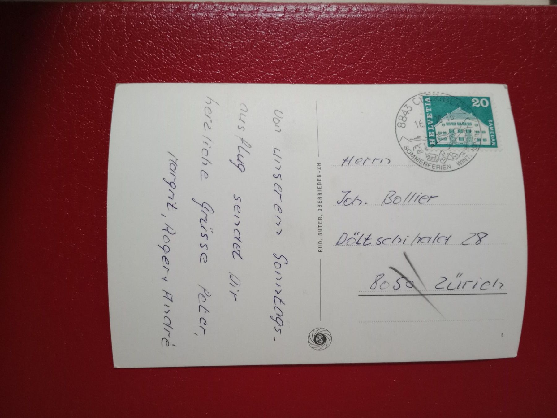 Cartoline postali: Oberiberg Schwyz Winter – Usato da Küttigen venduto da Melisch1000 1