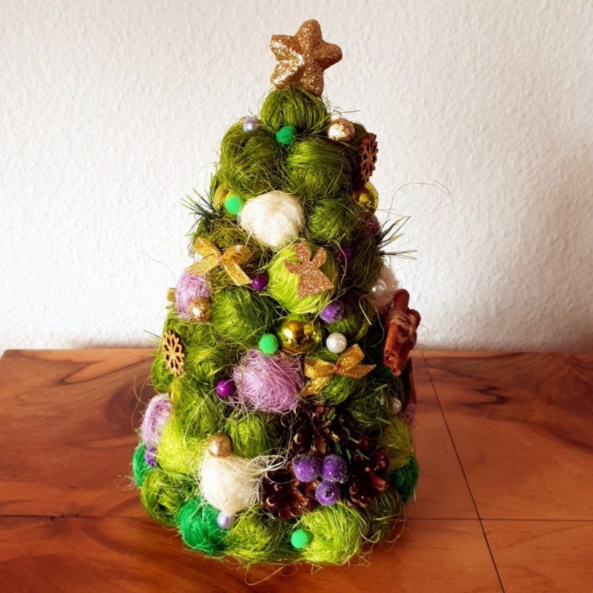 Tutte le decorazioni: Dekor Weihnachtsbaum 25 cm  handmade – Nuovo (secondo la descrizione) da Gelterkinden venduto da Macrameed 2