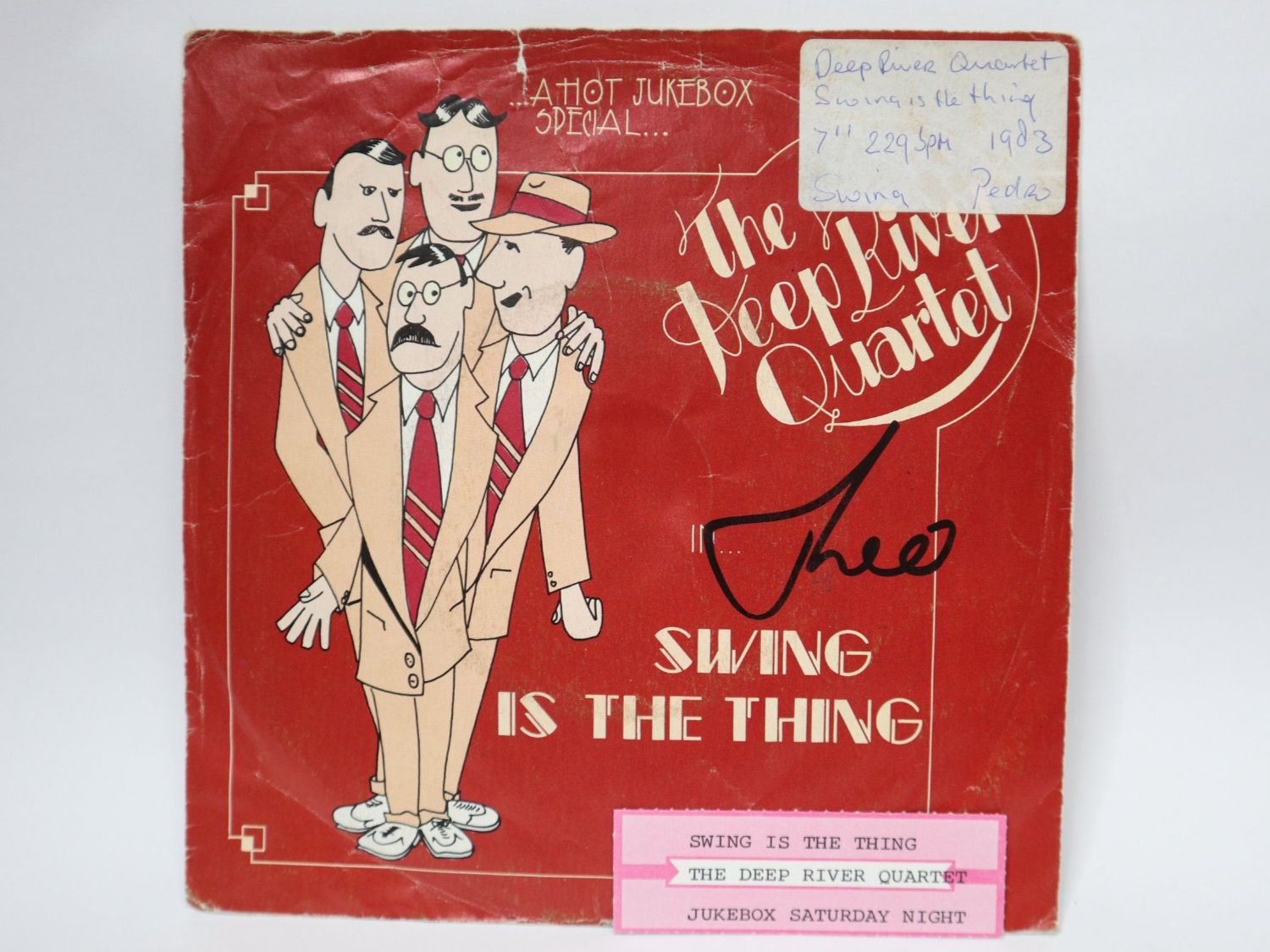 Schallplatten: Vinyl Single The Deep River Quartett Swing Is The Jukebox – Gebraucht aus Eschenbach SG von Astalavista