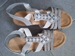 Rieker Sandalen, Grau, Gr. 38