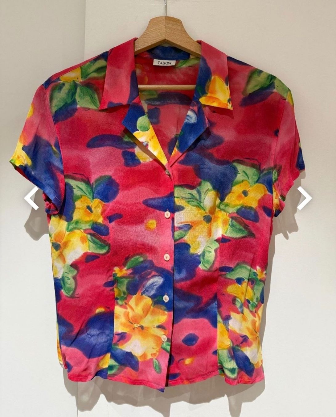 Taifun Blusen: Bunte sommerliche Bluse, Gr. 36/S – Gebraucht aus Bättwil von tre_tj9g