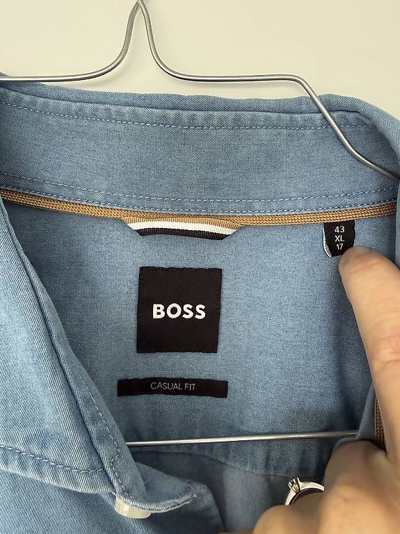Hugo Boss Maglioni & Felpe: Hugo Boss Hemd Langarm Gr. 43 – Usato da Lüterkofen venduto da GiCa_ 1